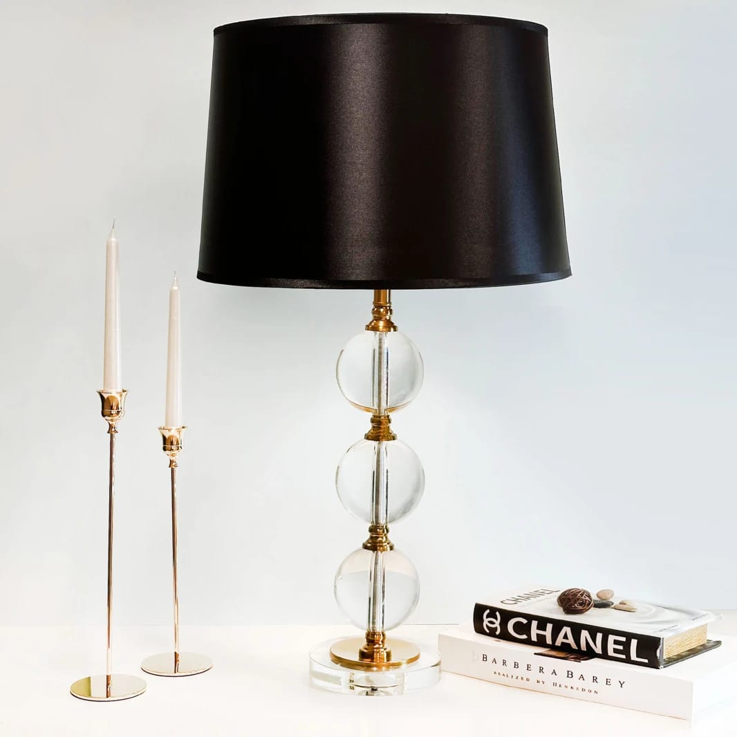 Luxury Crystal Table Lamp 80cm Height