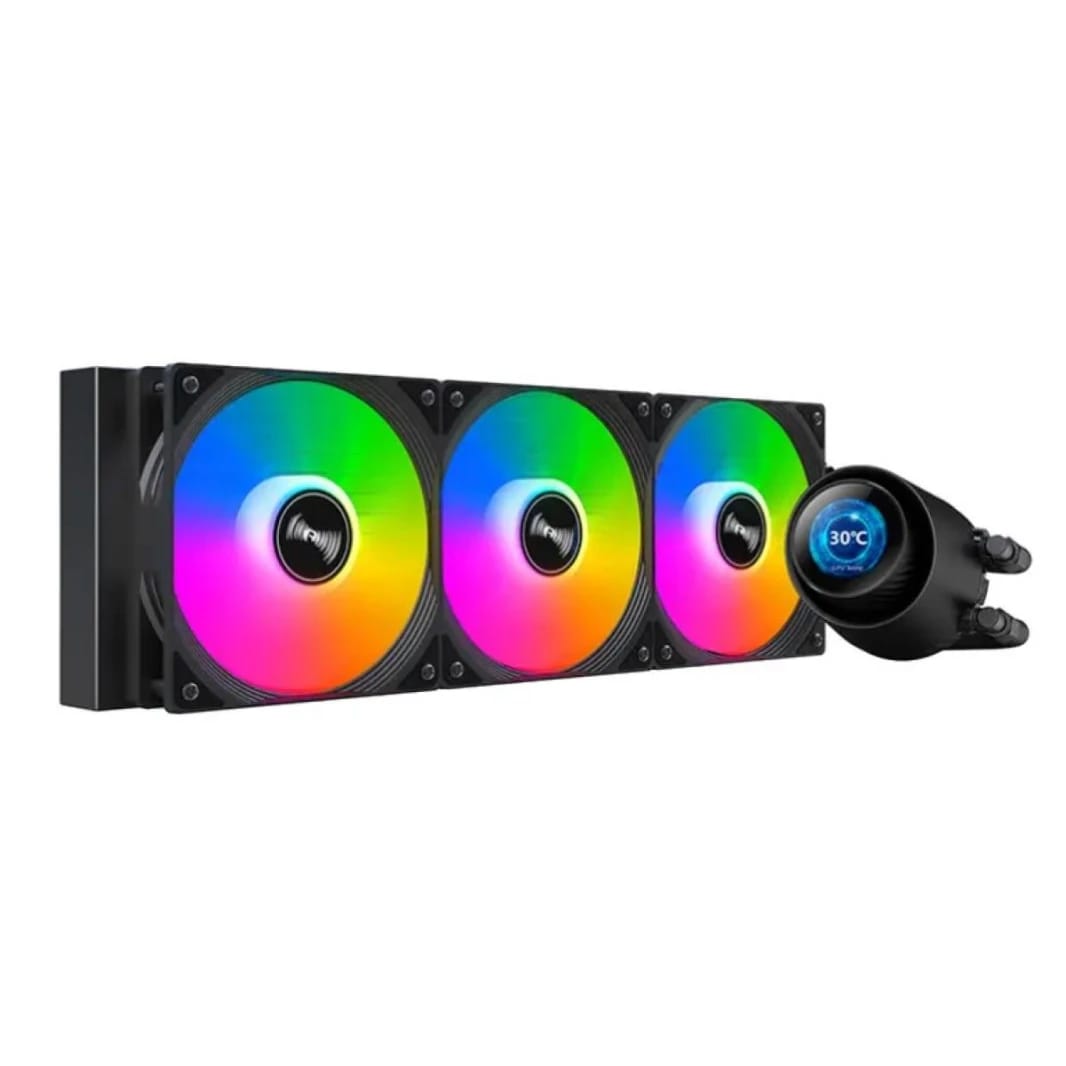 Huntkey GX360R Atlas Shark Cooling 3 Fans - Black
