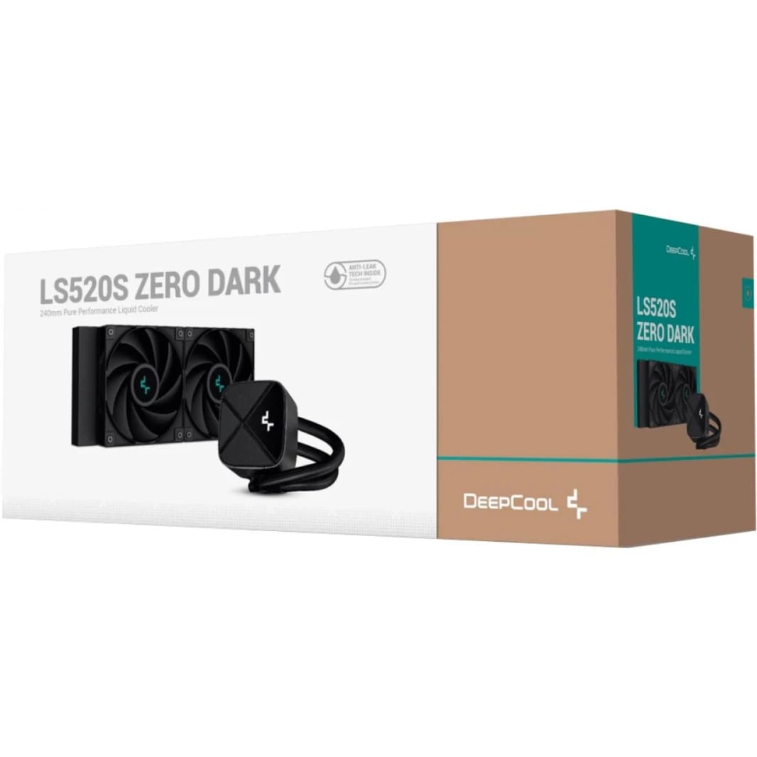 DeepCool LS520S ZERO DARK Liquid Cooler - Black