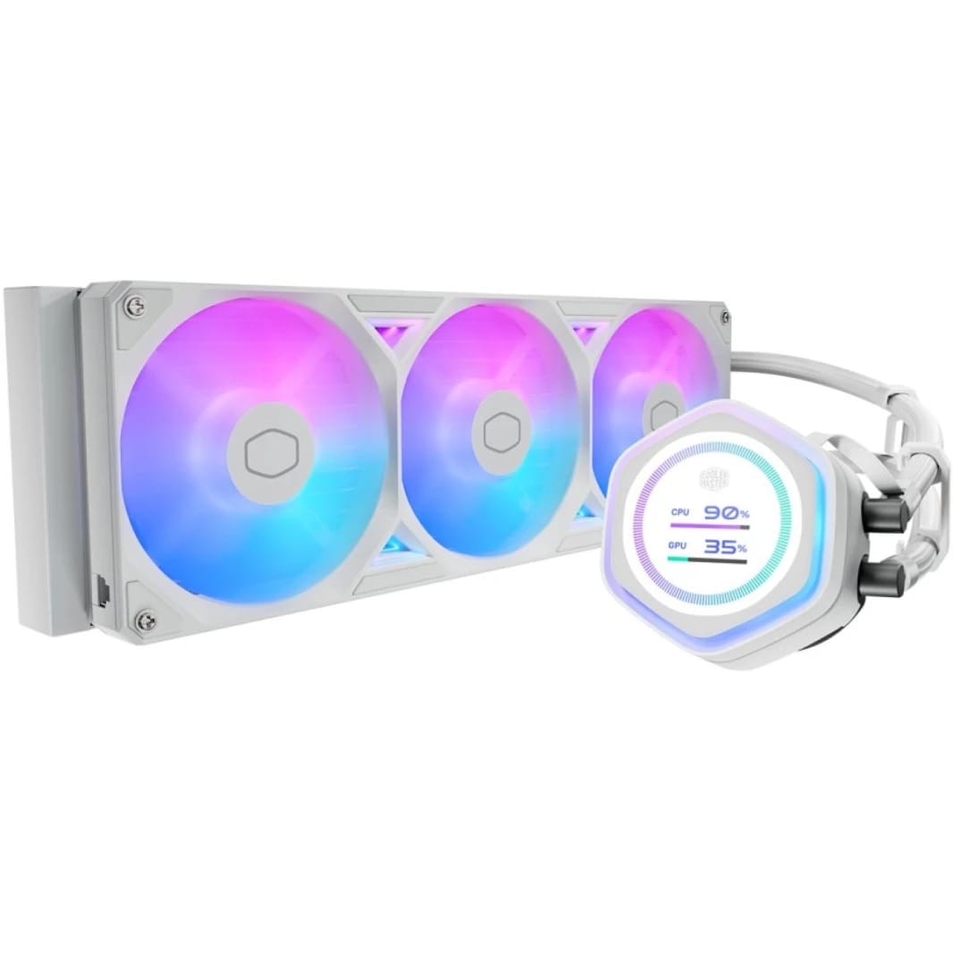 Cooler Master MasterLiquid ATMOS II 360 LCD ARGB AIO CPU Liquid Cooler