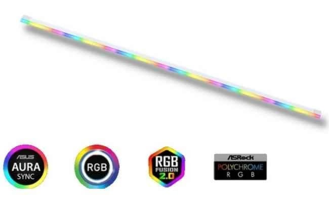 شريط إضاءة LED معالج ARGB جيل 2 من كولر ماستر - 40 سم