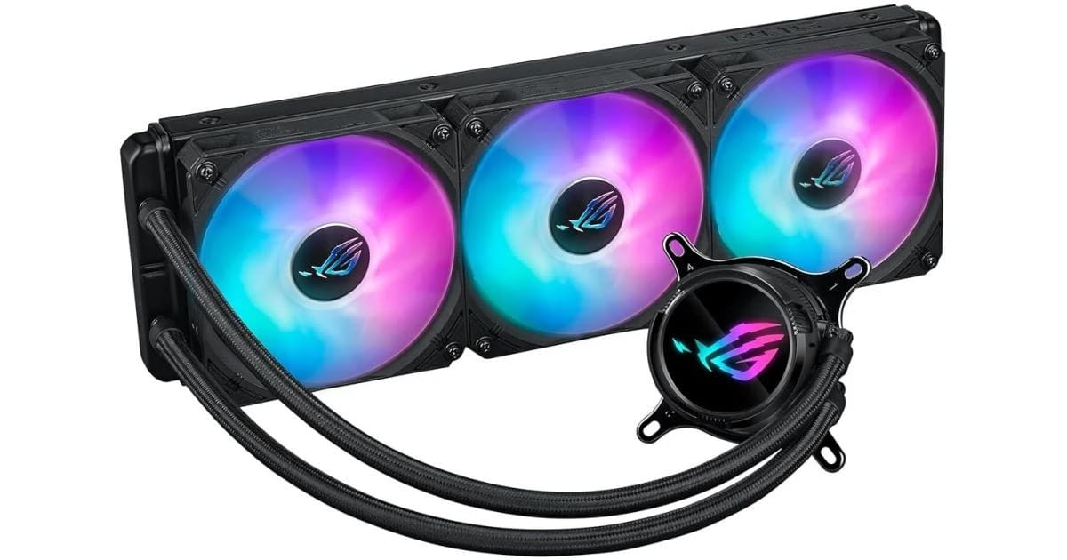 مبرد المعالج السائل ASUS ROG Strix LC III 360 ARGB