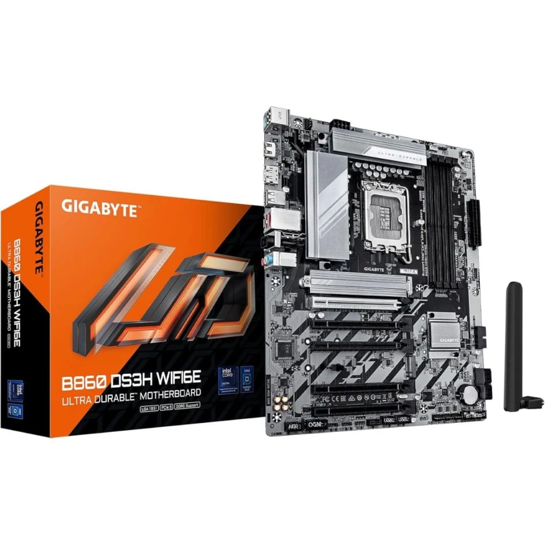 GIGABYTE B860 DS3H WIFI6E Intel Core Ultra Series 2 Motherboard