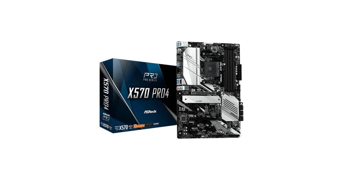 ASRock X570 PRO4 AMD AM4 ATX Motherboard
