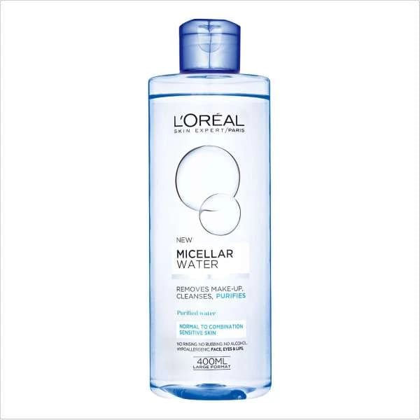 Loreal Paris Micellar Water for Normal to Combination Skin, 400ml