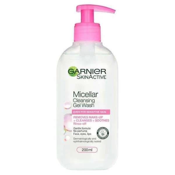 Garnier Micellar Gel Face Wash Sensitive Skin 200ml