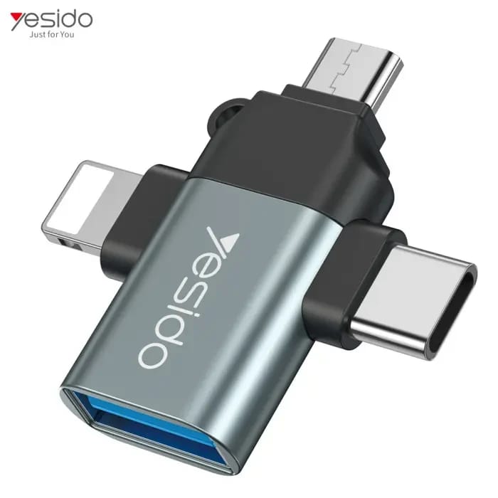 محول Yesido GS15 الشامل 3 في 1 OTG