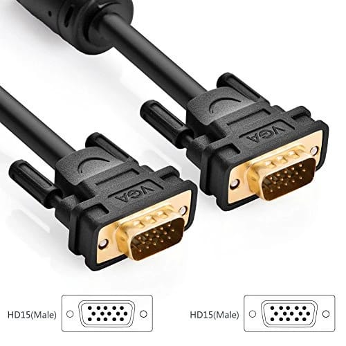 كابل يو جرين VGA من ذكر إلى ذكر بطول 2 متر