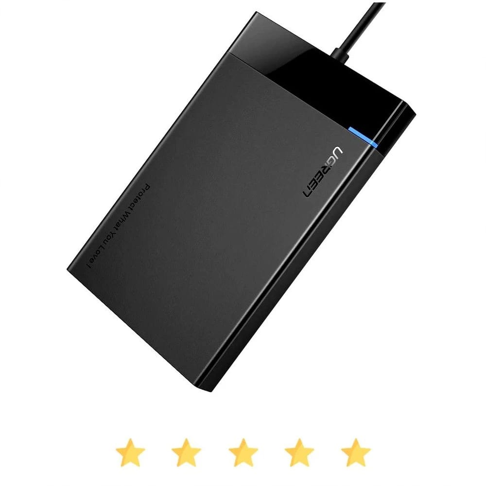 UGREEN 2.5 Inch SATA Hard Drive Enclosure