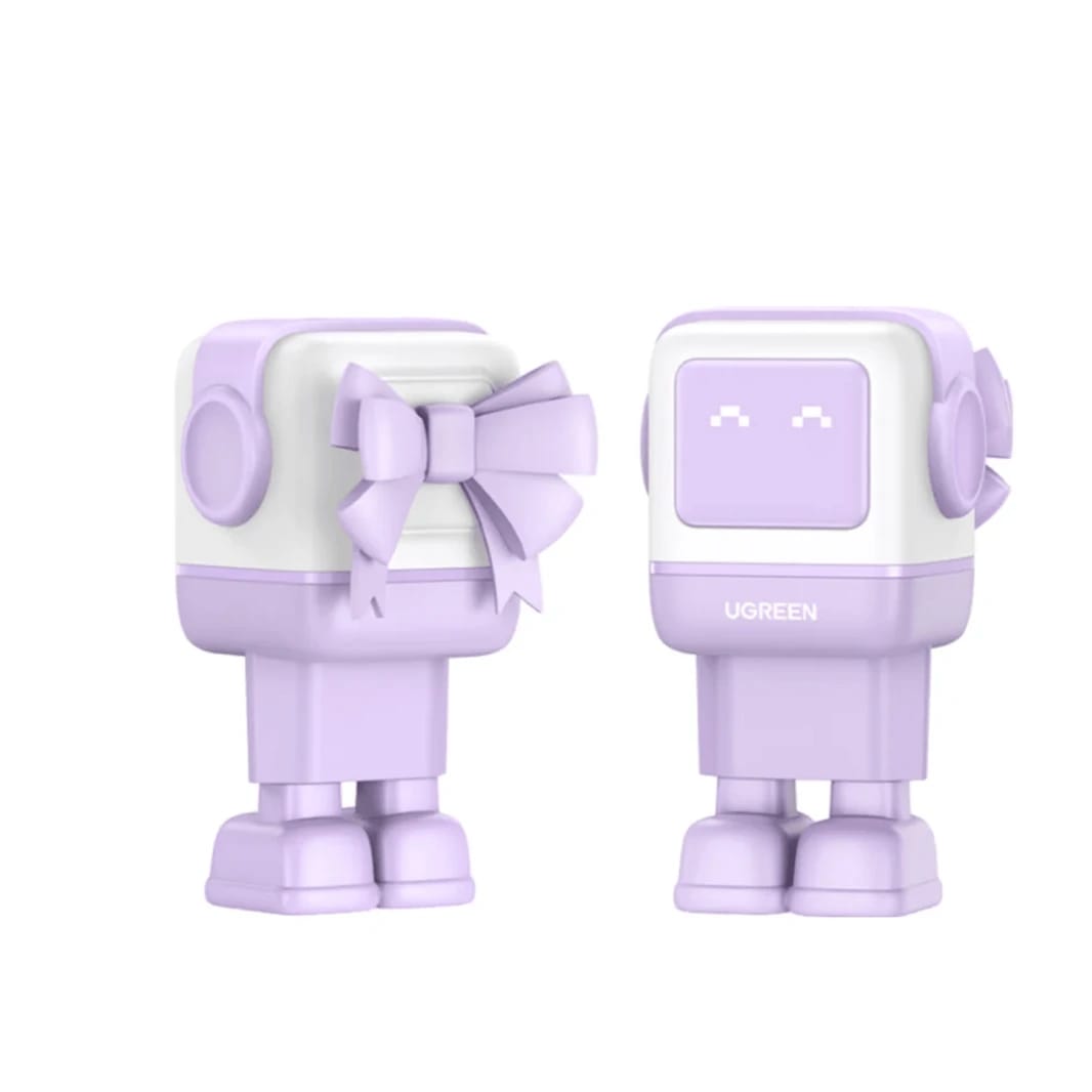 65W Fast Charger with Three Ports Purple | Robot.Uno.Purple.CD361.35291(EU)
