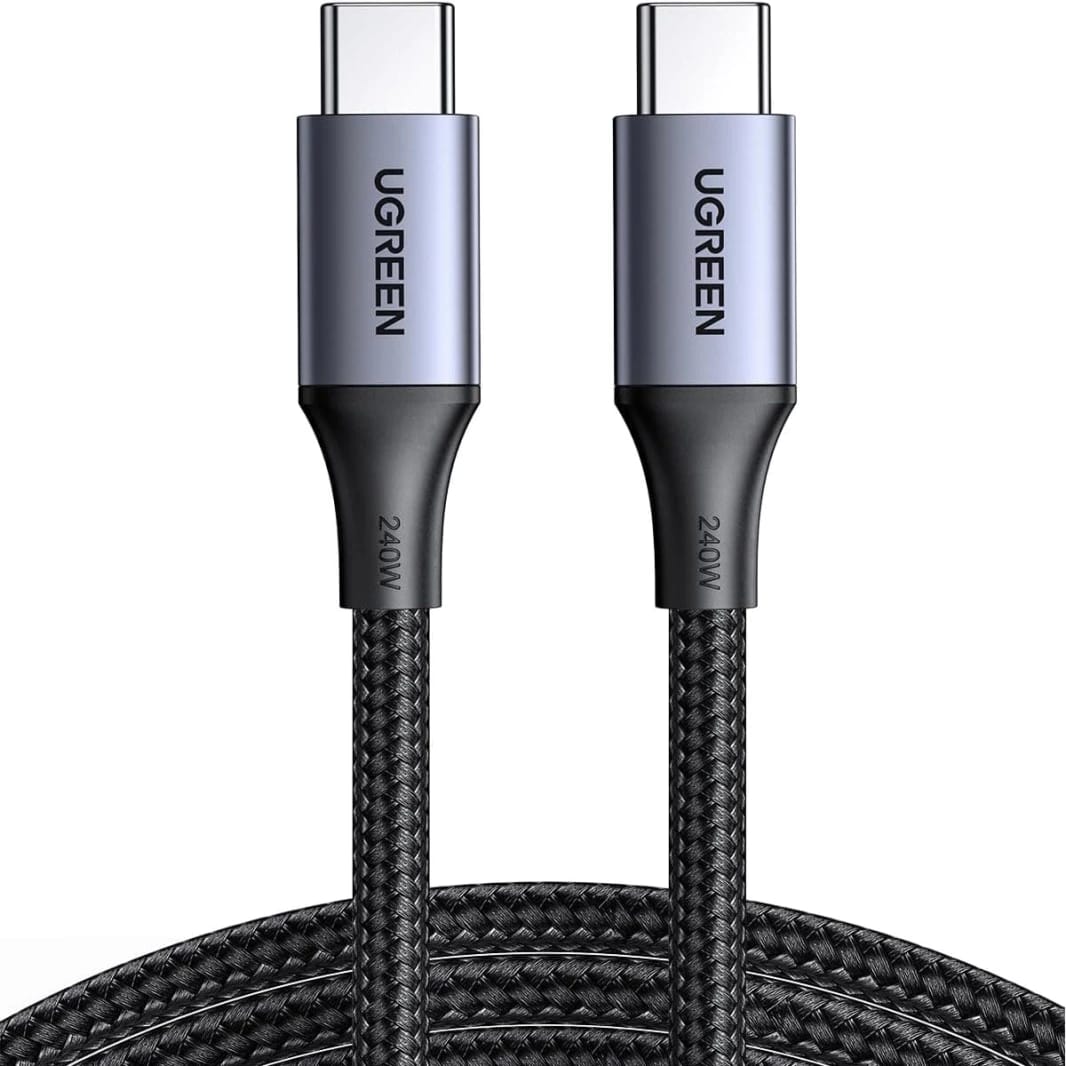 كابل شحن UGREEN USB-C إلى USB-C PD 3.1 (240W Max) | US535