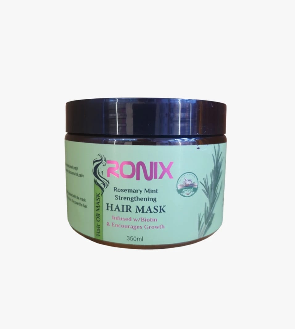Ronix Rosemary Mint Strengthening Hair Mask with Biotin Infusion for Hair Growth, Suitable for All Hair Types