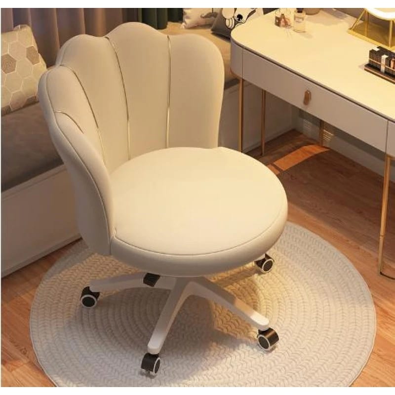 Princess Velvet Swivel Chair with Wheels