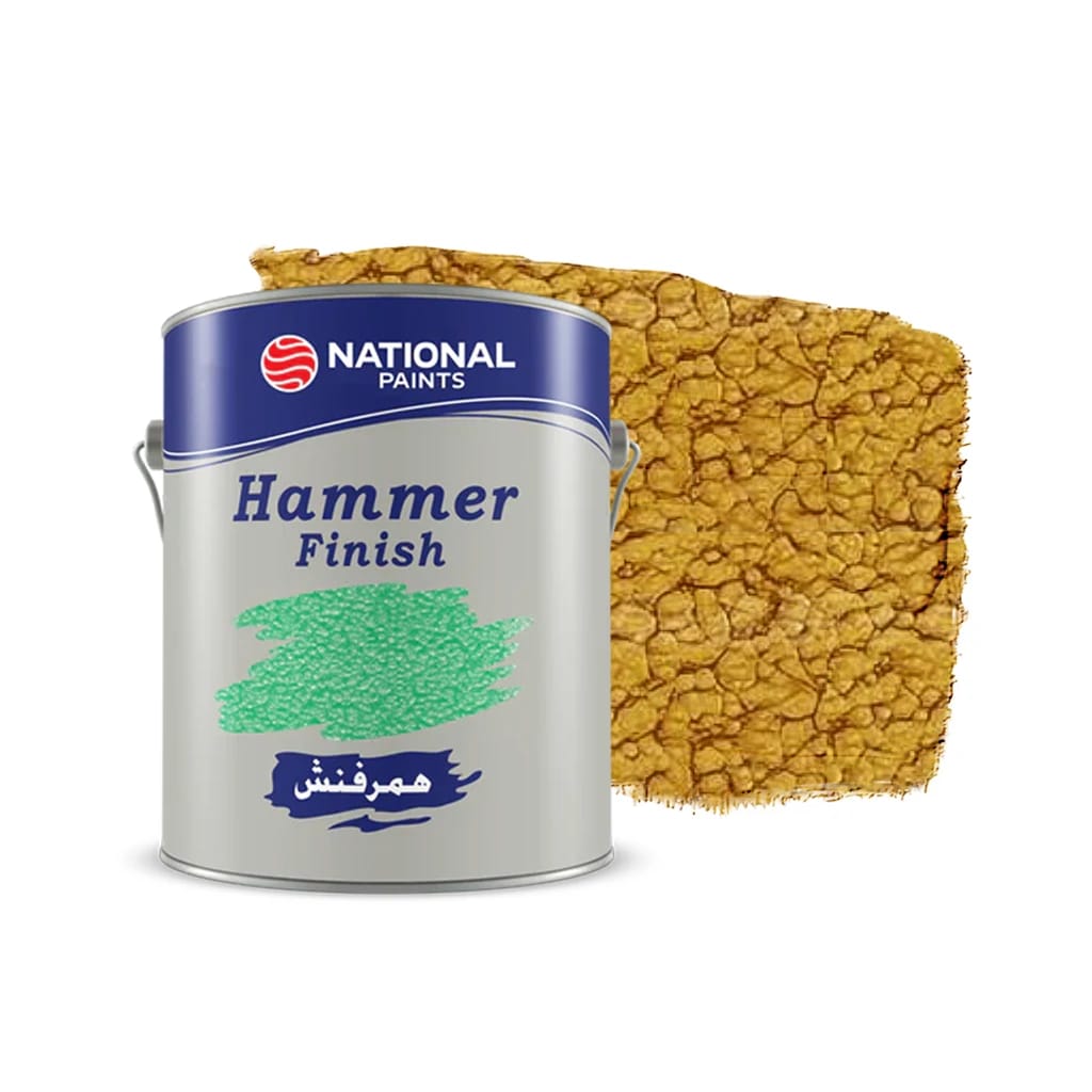 National Hammer Finish Paint Champagne Gold - National