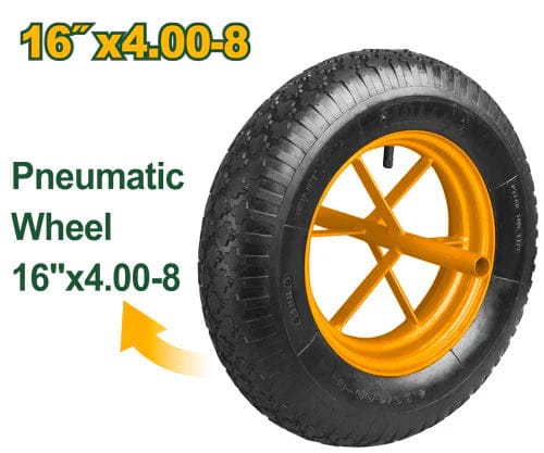 Jadever Pneumatic Concrete Cart Wheel