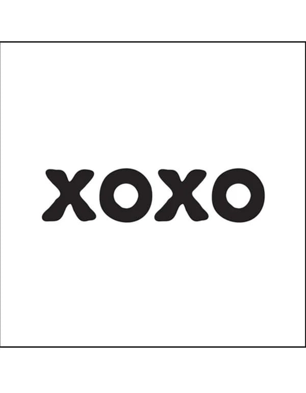 مغناطيسات اقتباسية - "xoxo"