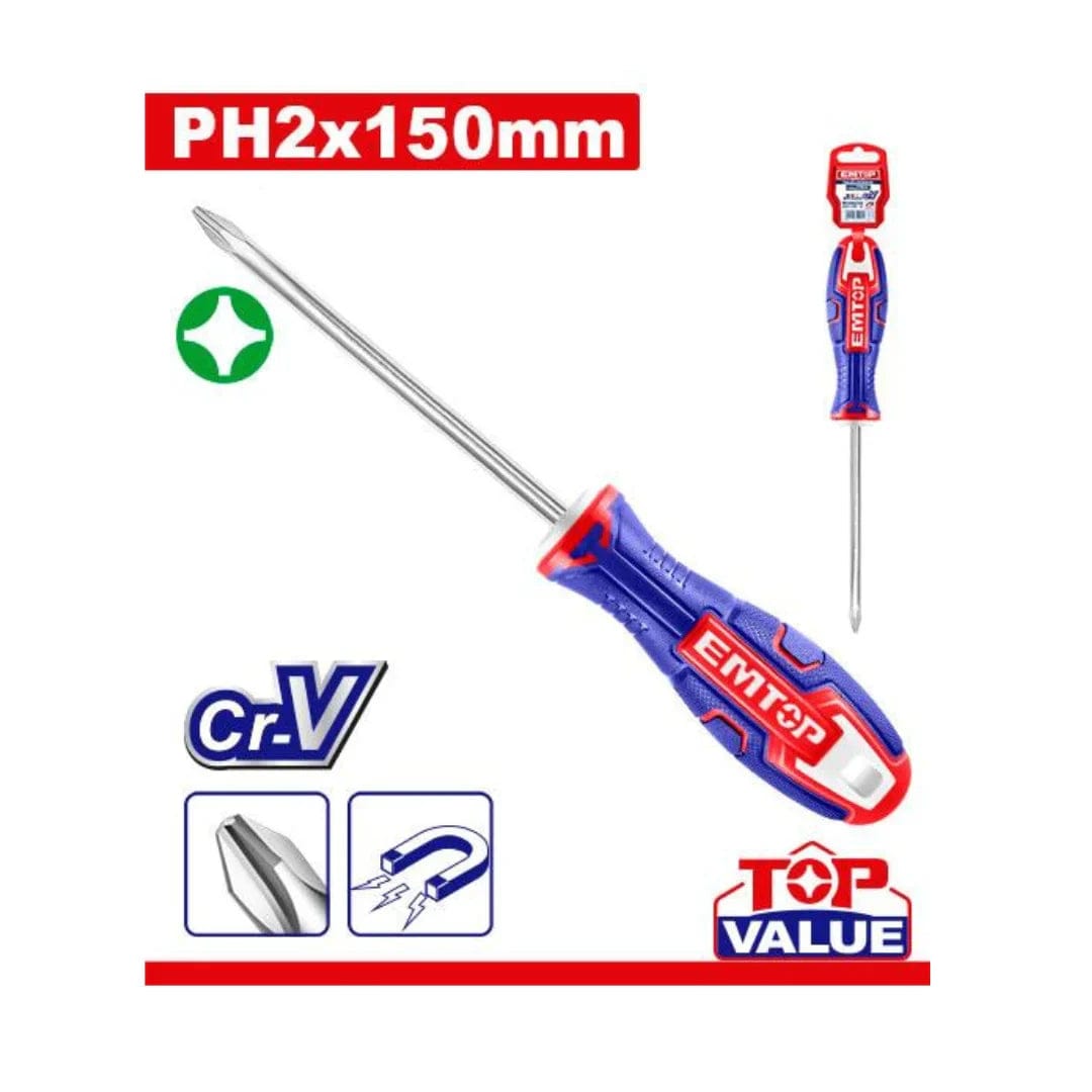 EMTOP ESDRPH2150 Phillips Screwdriver