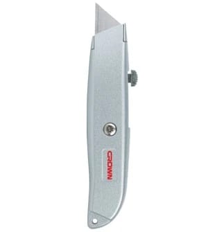 Crown Retractable Carpet Knife 150mm (CPHKN-RTB6)