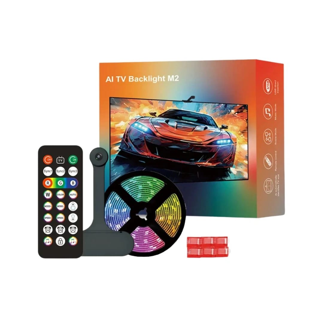 WACUAAO AI Sync LED TV Backlight with Camera