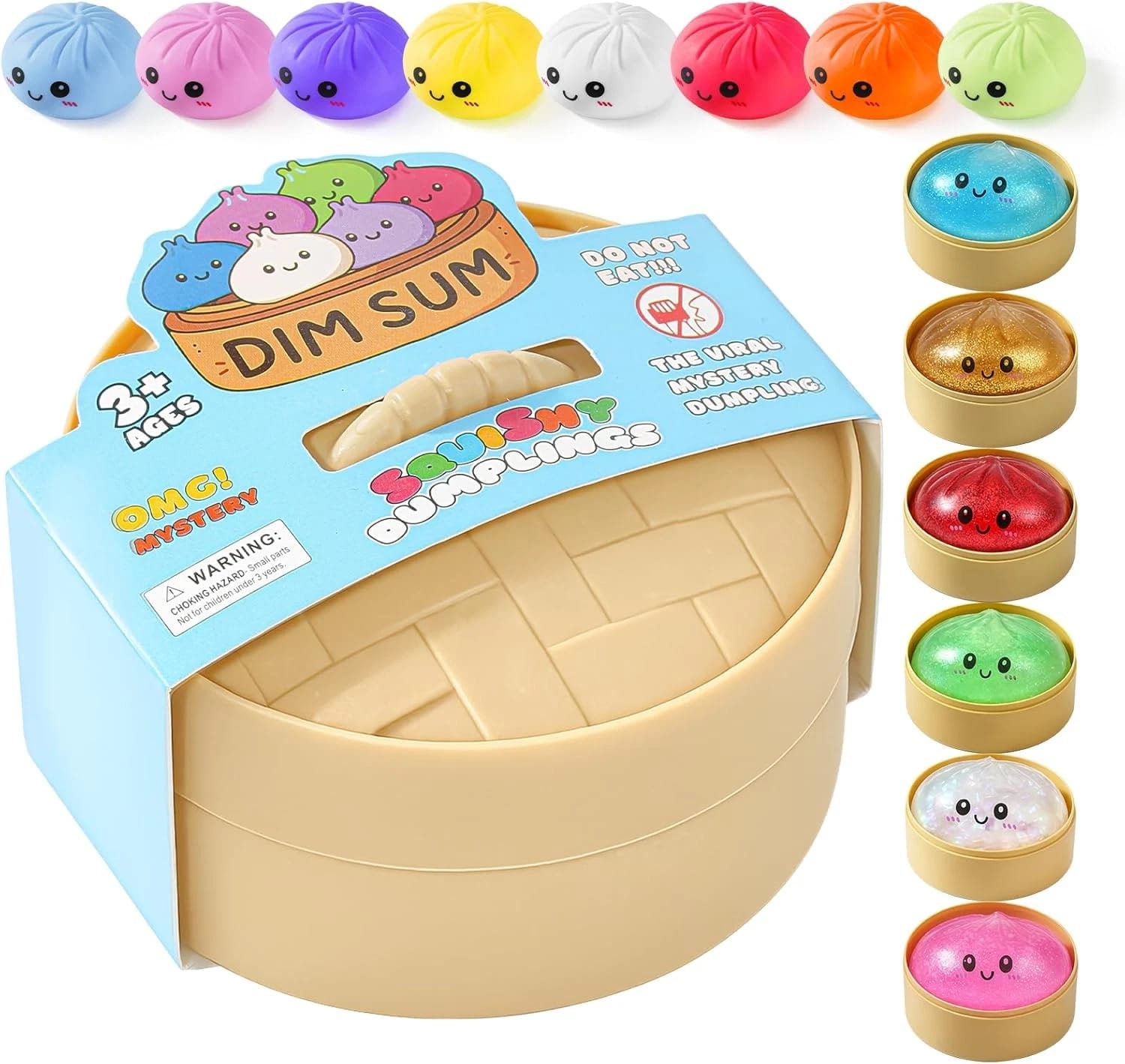 Dumpling Squishy Toy