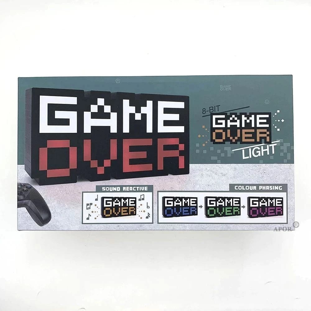 Voice Control LED Game Over Lamp