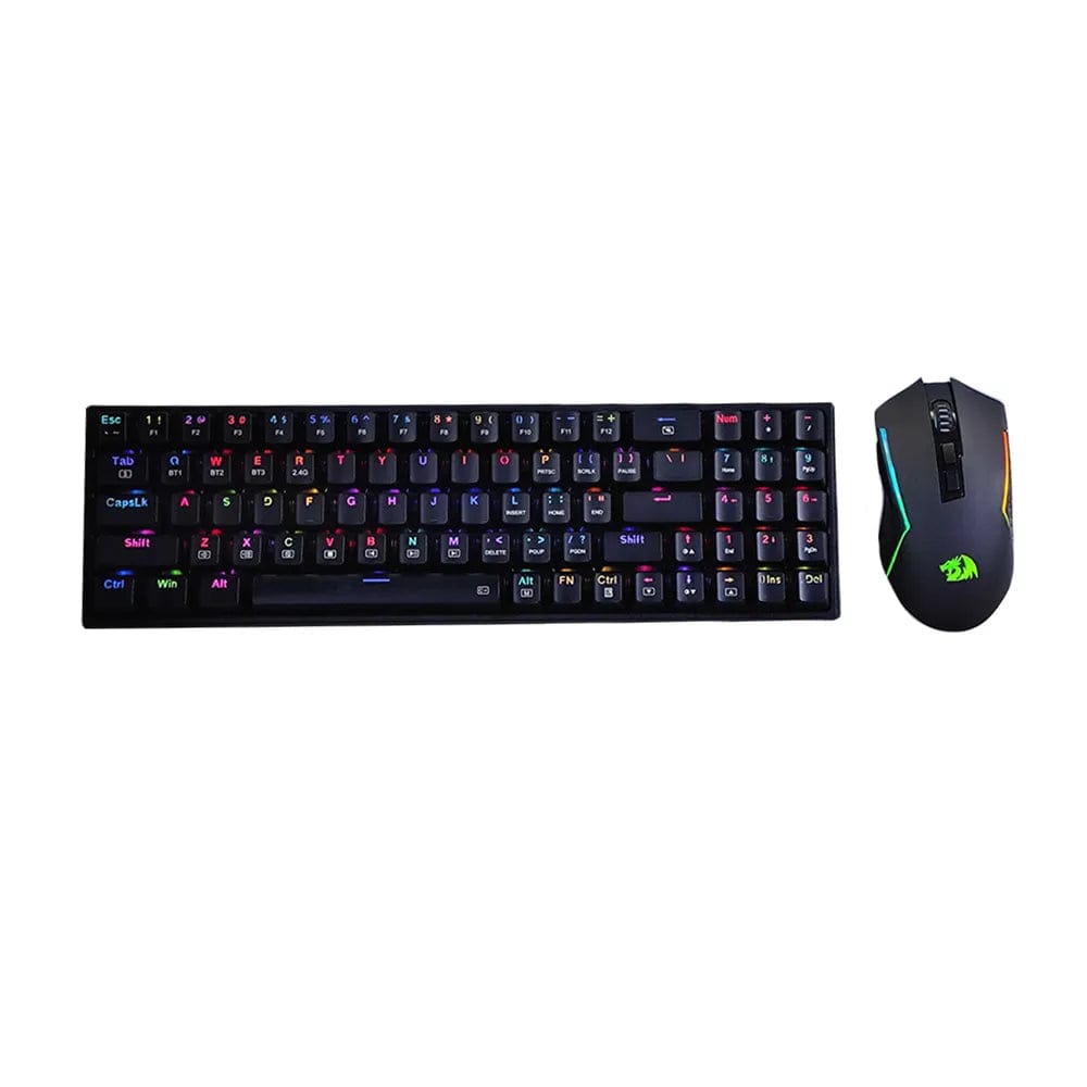 Combo Redragon 2 in 1 Pollux + Trident S136 Black Spanish