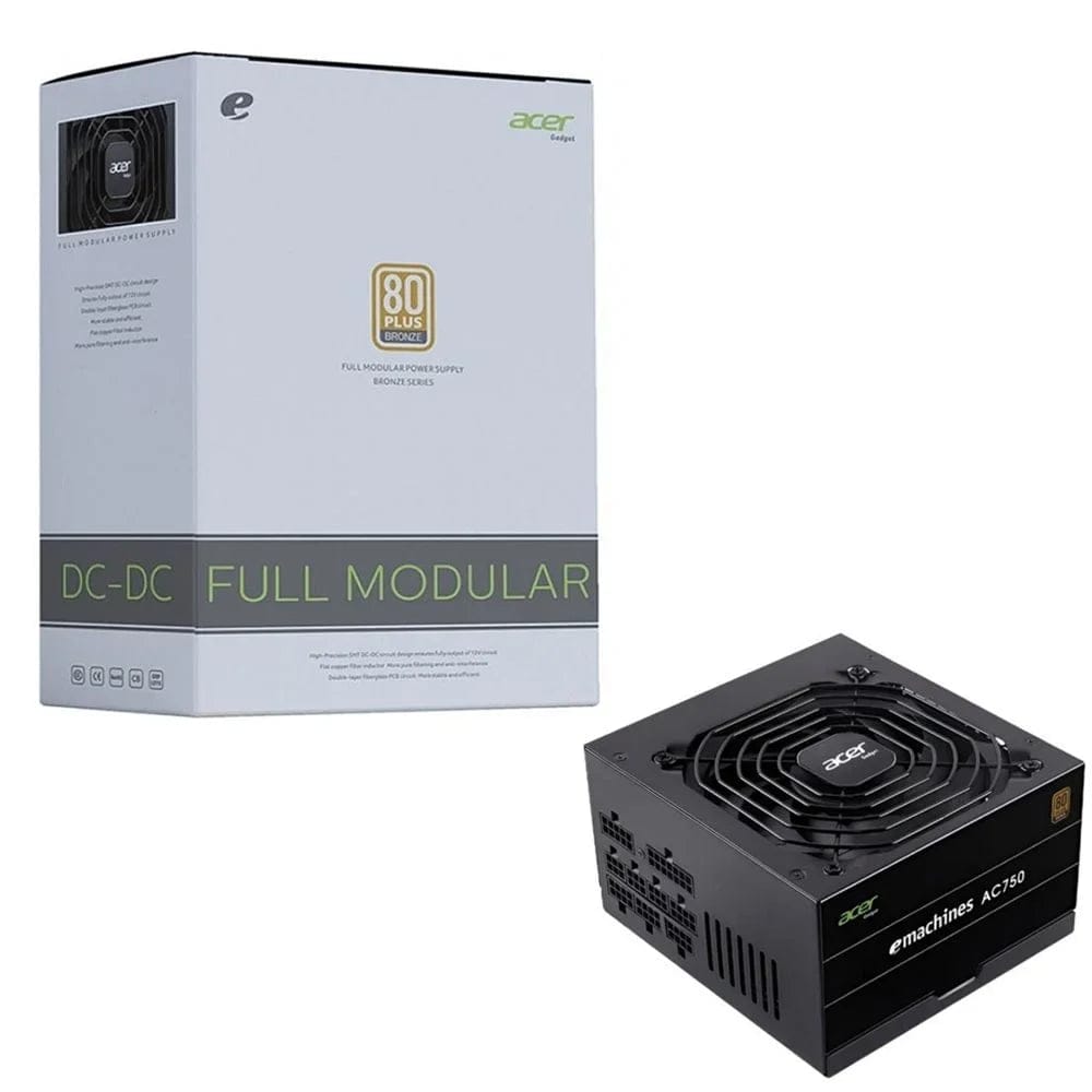 Acer AC750 ATX Power Supply 750W 80 Plus Bronze