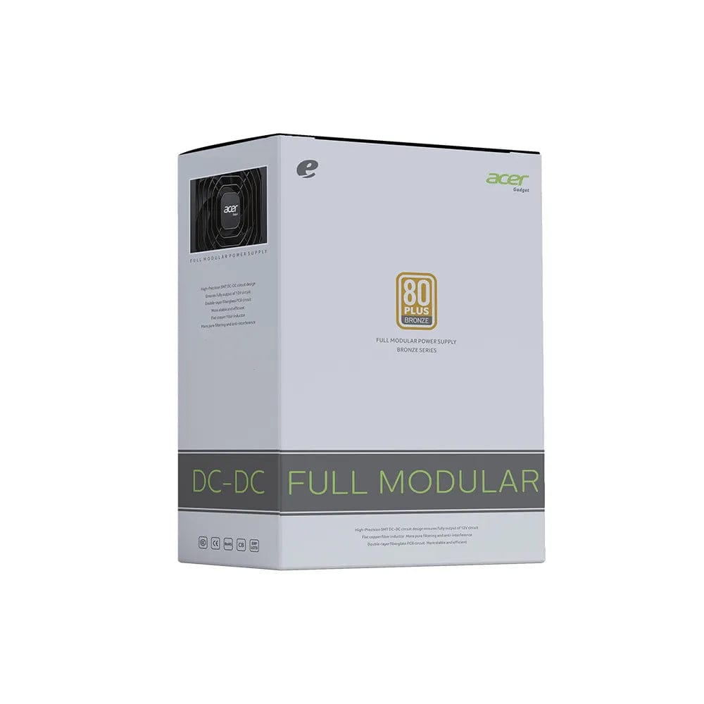 Acer ATX 550W 80 Plus Bronze Full Modular Power Supply AC550
