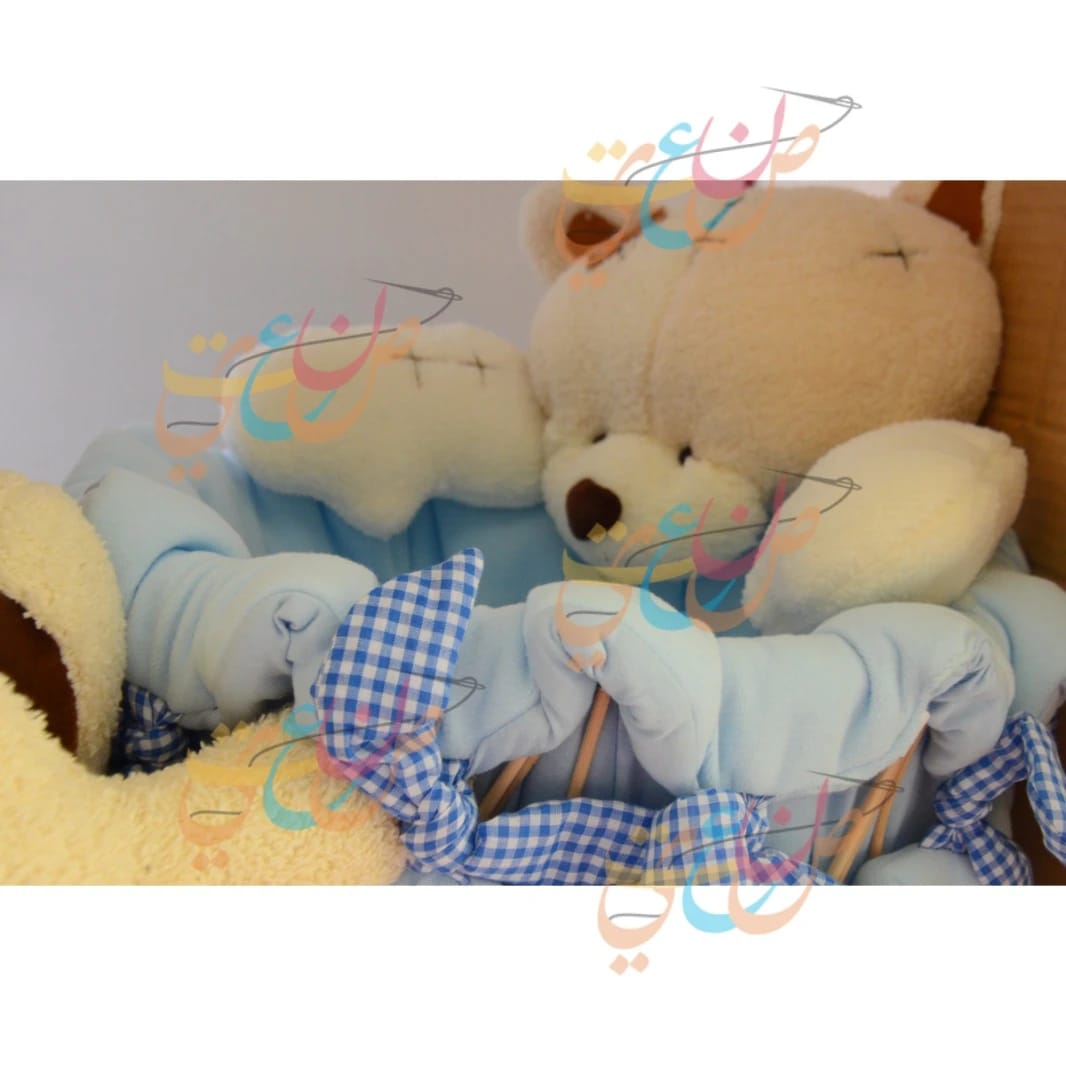 Baby Room Clothes Basket - Blue