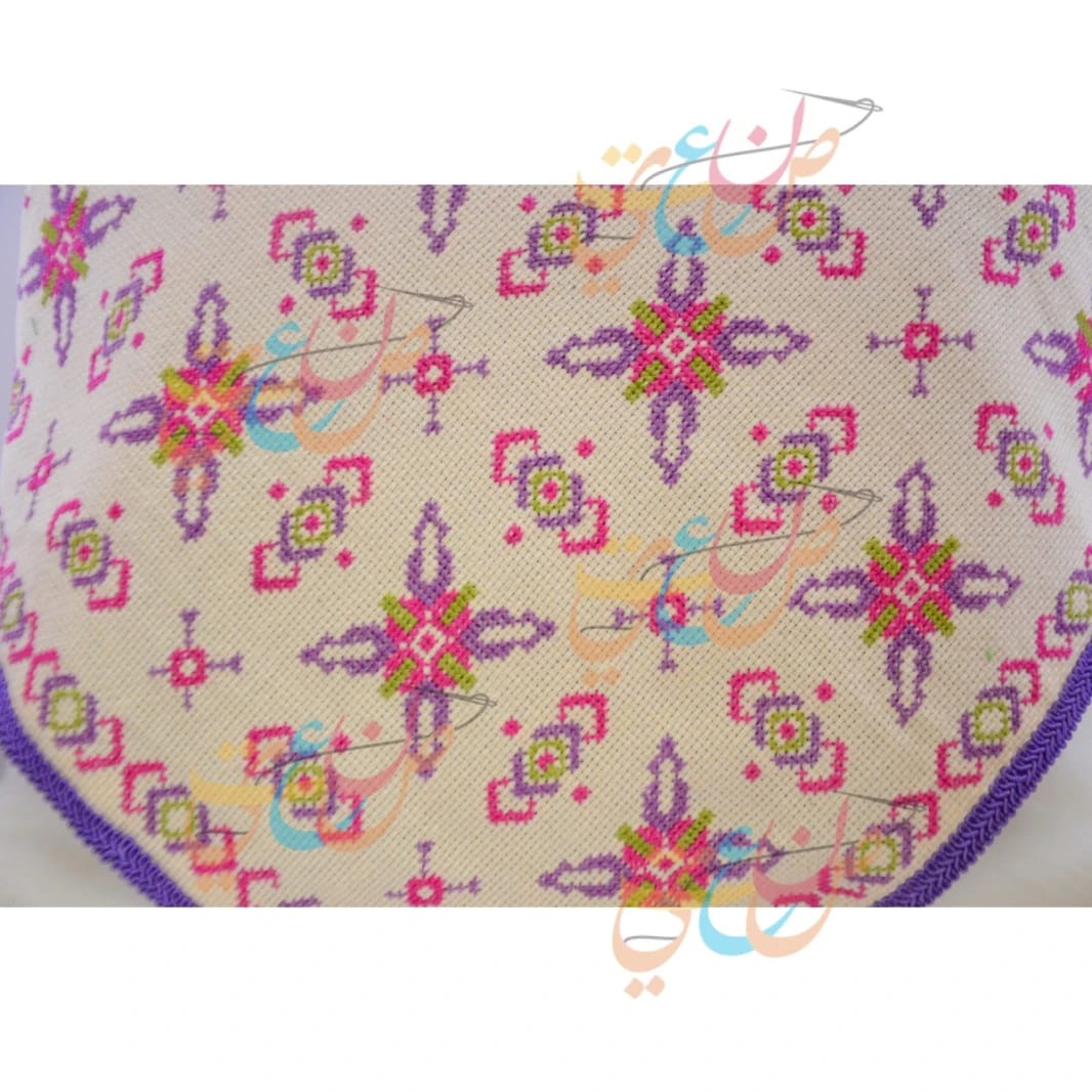 Set of 2 Embroidered Cushion Covers for Home Sofa