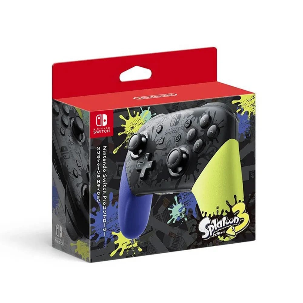Nintendo Switch Pro Controller Splatoon3 Edition