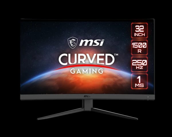 MSI G32C4X, 32" FHD Curved Gaming Monitor