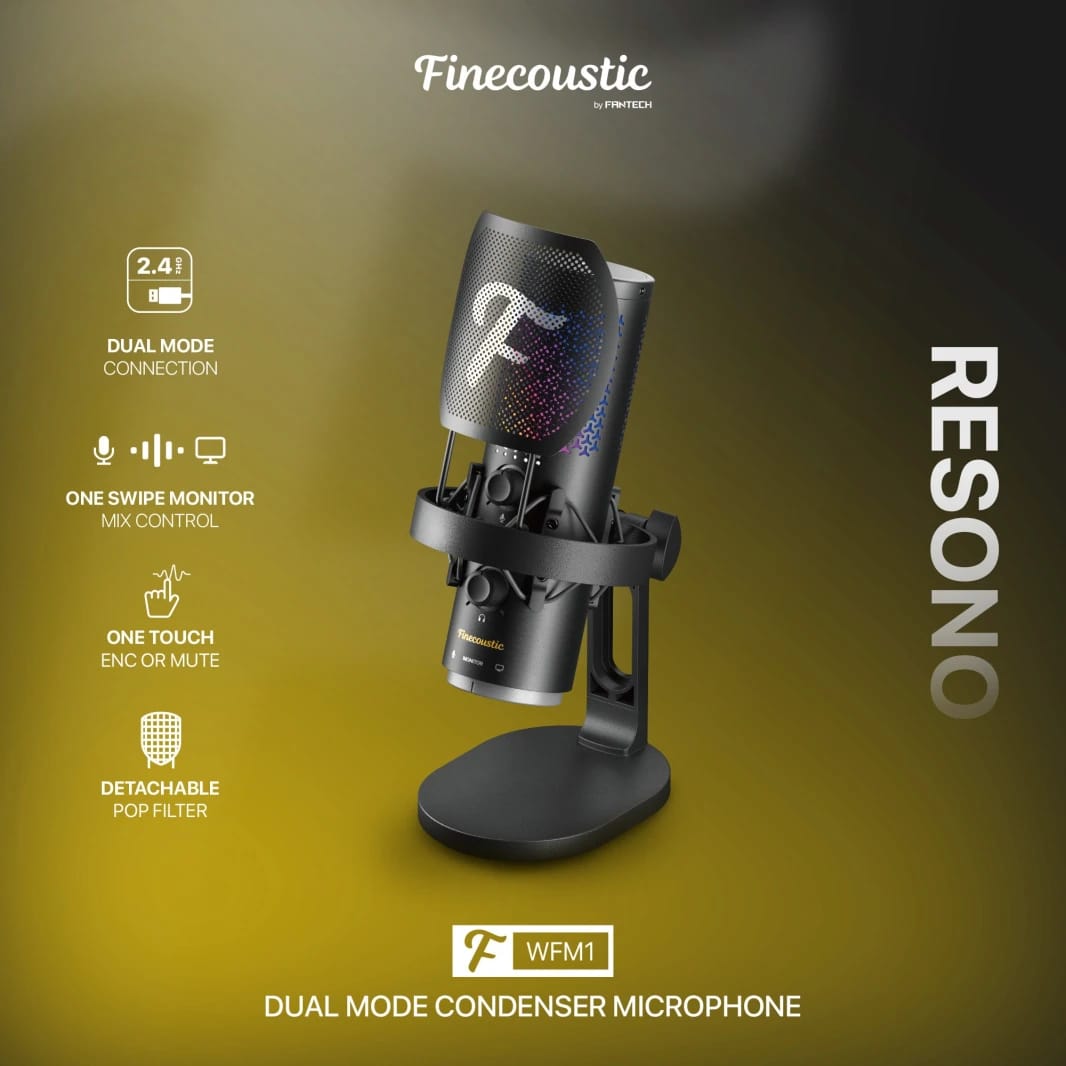 Fantech WFM1 Finecoustic RESONO Wireless Microphone