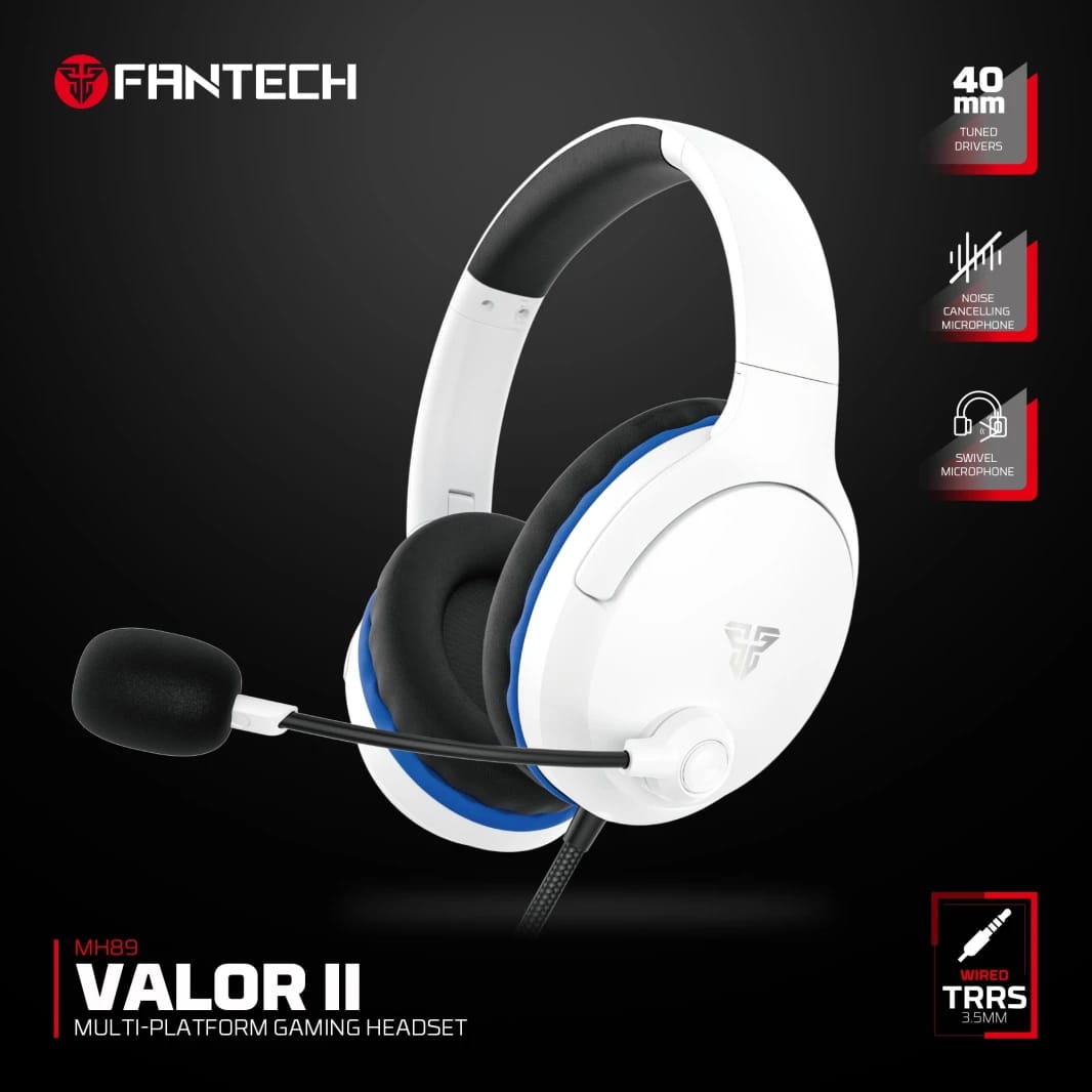 Fantech Mh89 Valor II Multi-platform Gaming Headset White