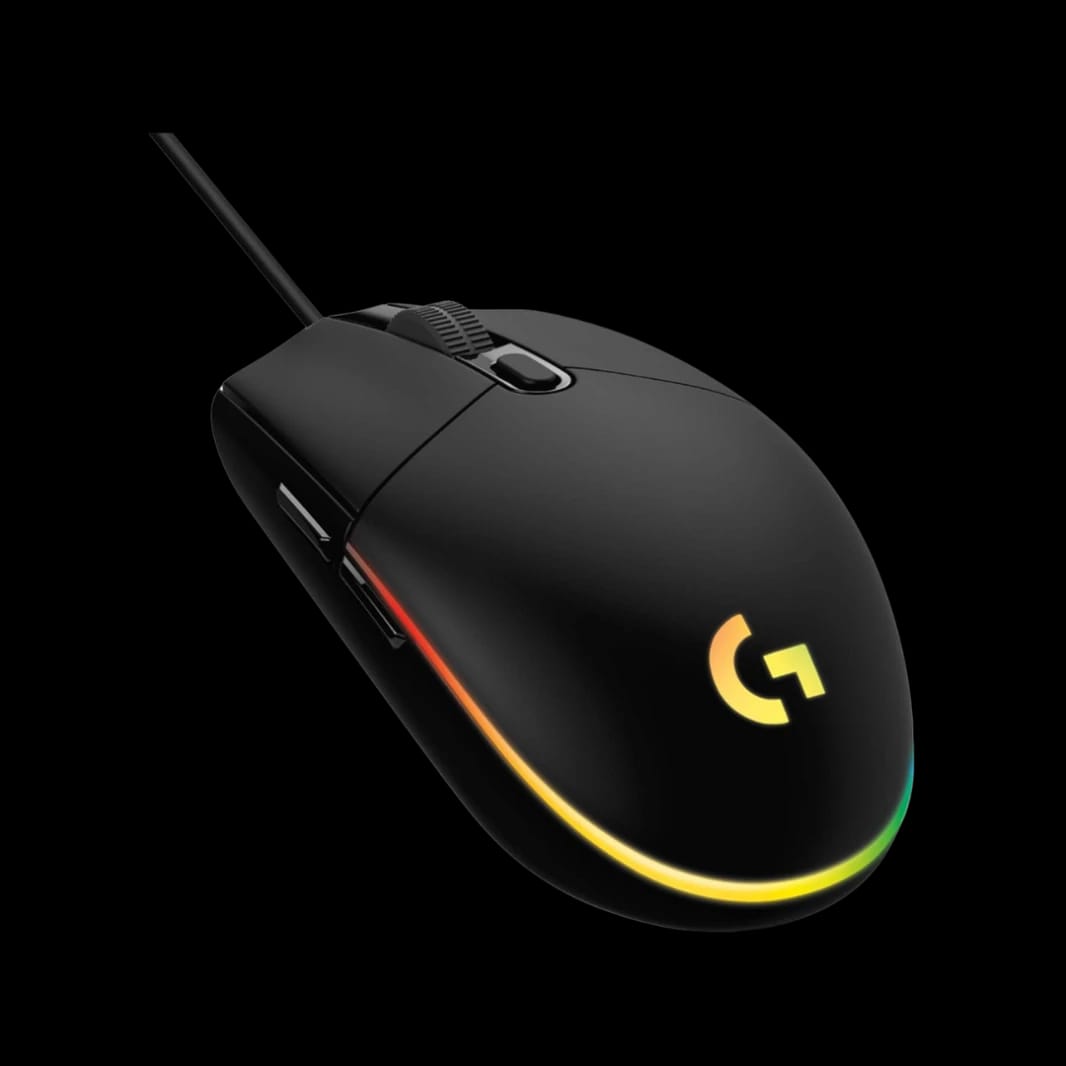 Logitech G102 Light Sync Gaming Wired Mouse with Customizable RGB Lighting