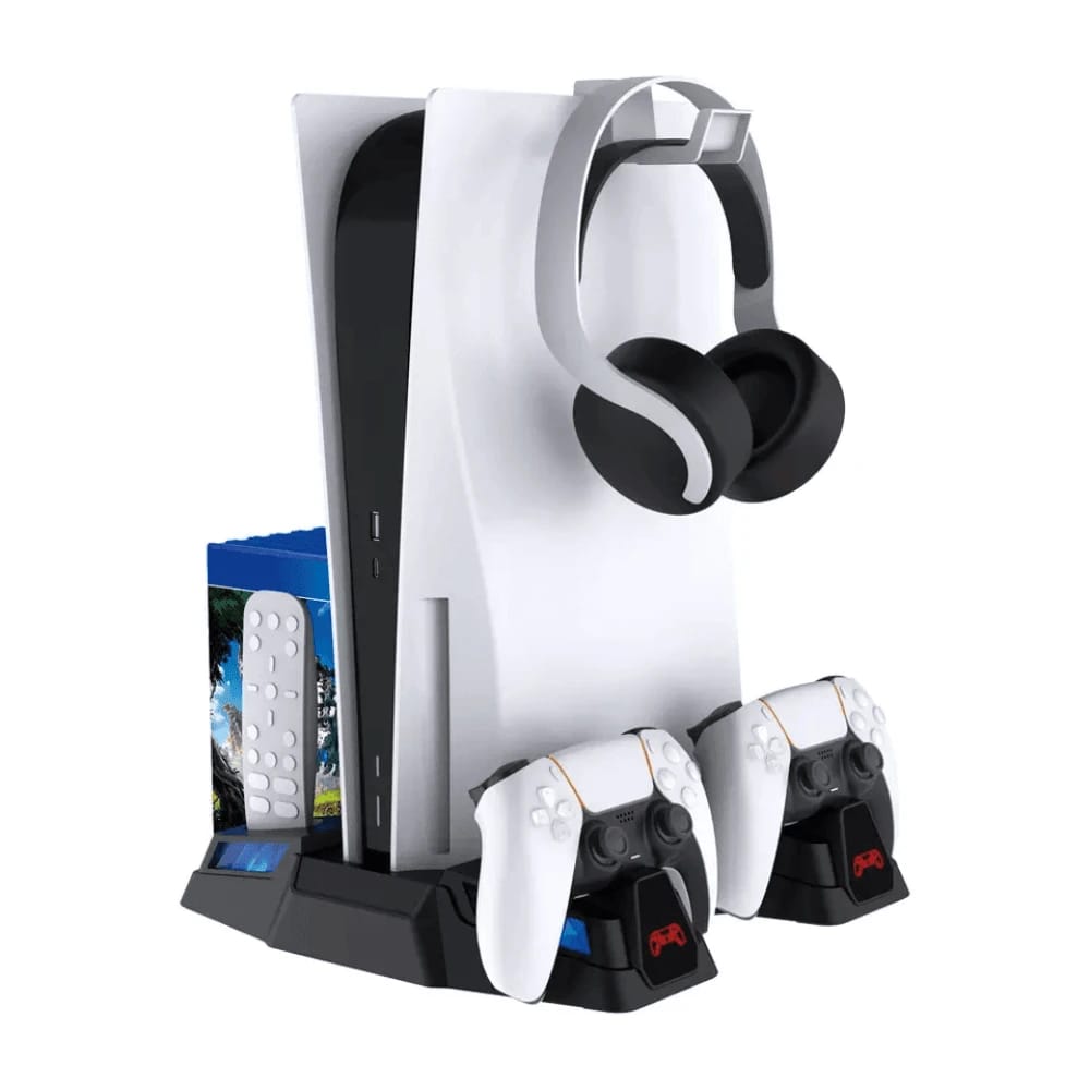 Dobe TP5-1525B PS5 Cooling Dual Charging Stand