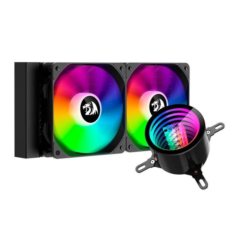 Redragon CCW-3011 ARGB 240mm Water Cooler - Black