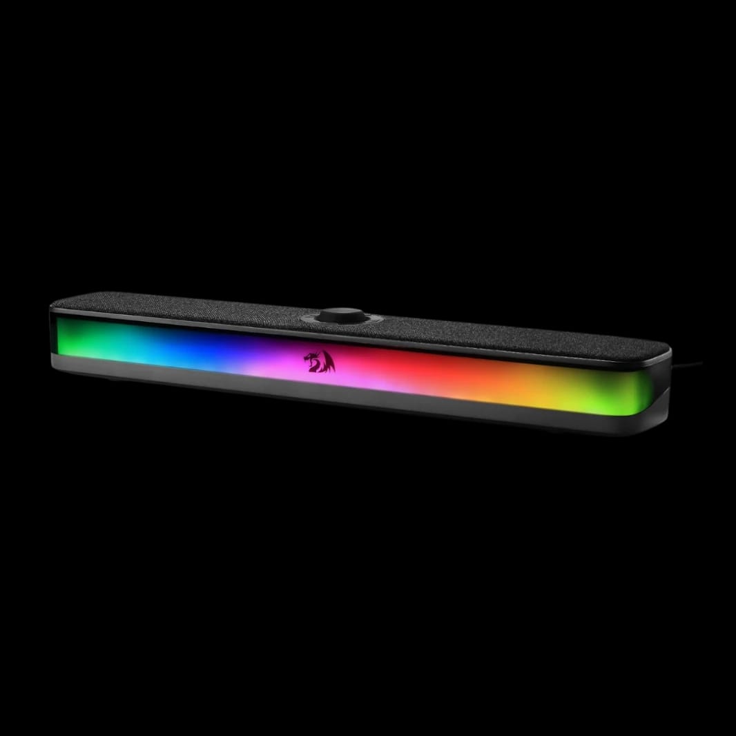 Redragon GS515 RGB Desktop Soundbar, Stereo Computer Speakers