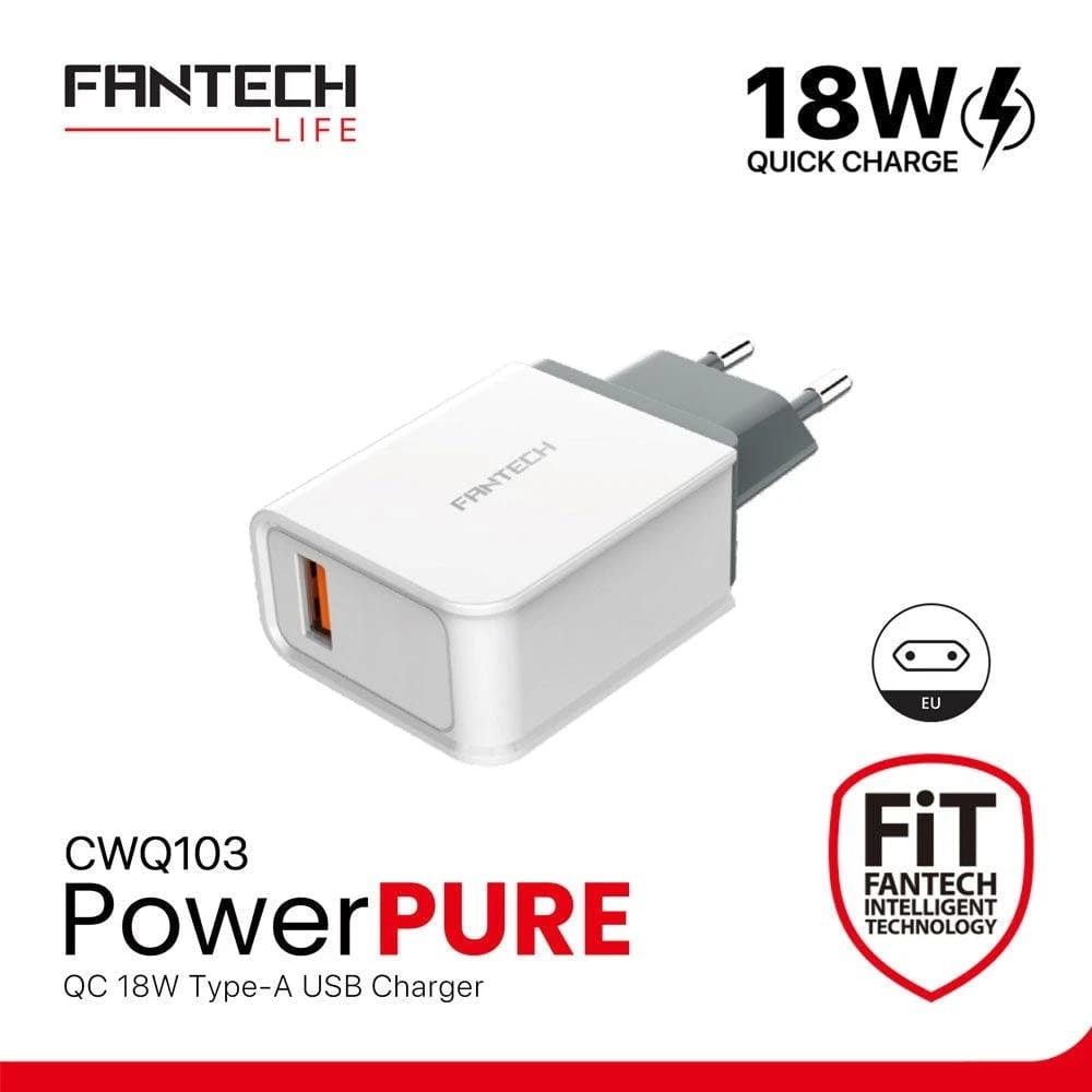 Fantech CWQ103 PowerPure USB Charger 18W