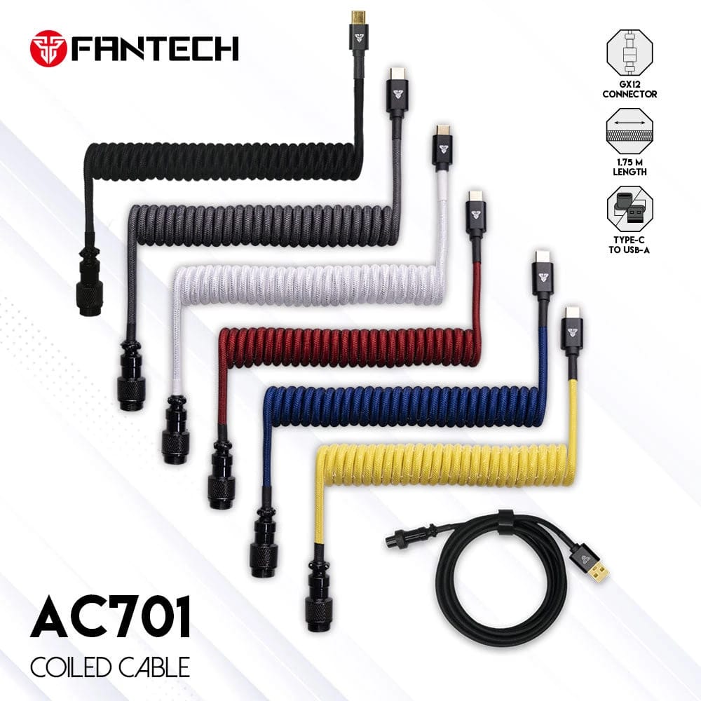 Fantech Coiled Cable AC701