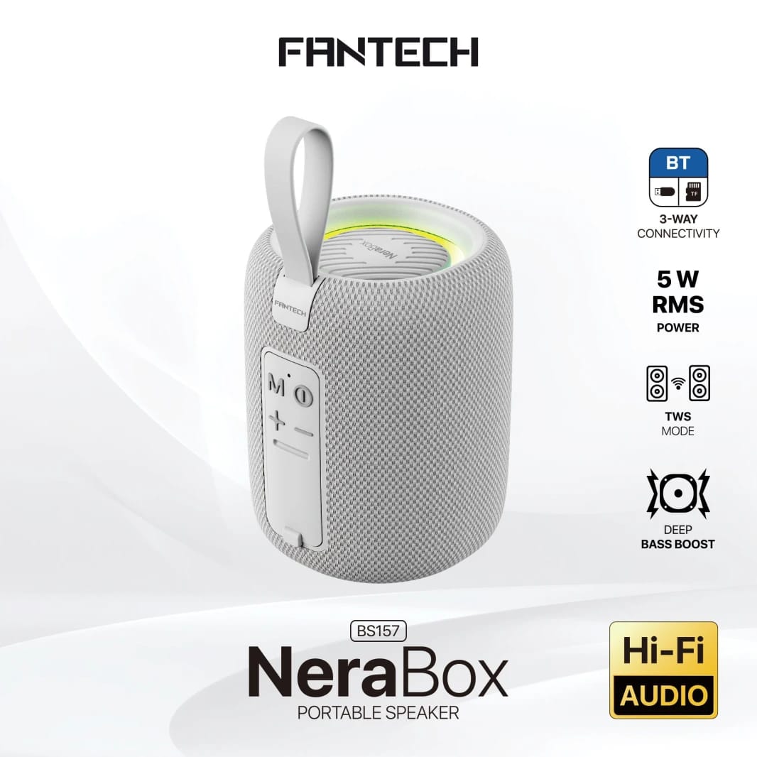 FANTECH NeraBox 5W Portable Speaker - Gray