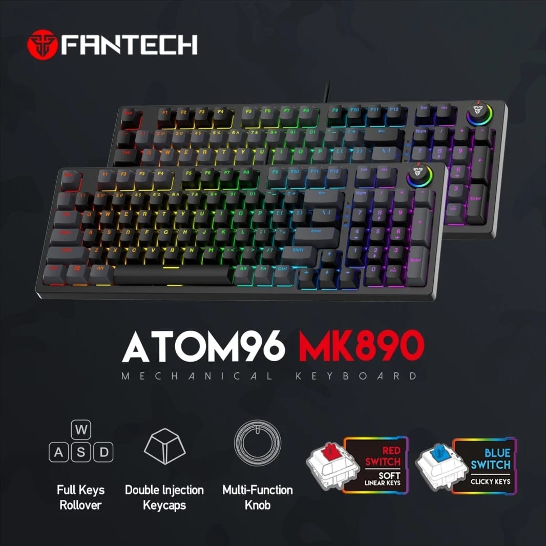 Fantech Atom96 Mk890 Mechanical Gaming Keyboard