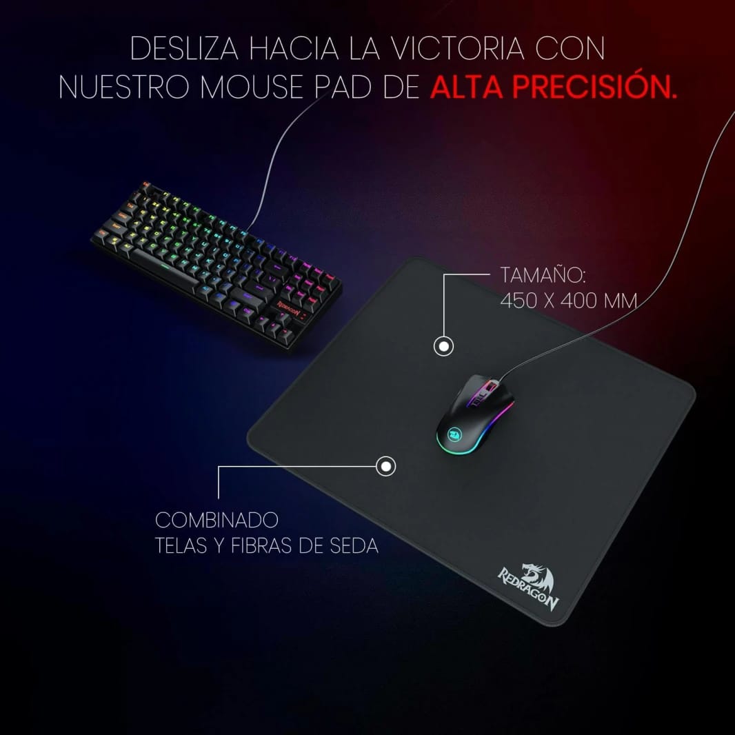 Edragon Gamer Mousepad P031 450x400x4mm, Large