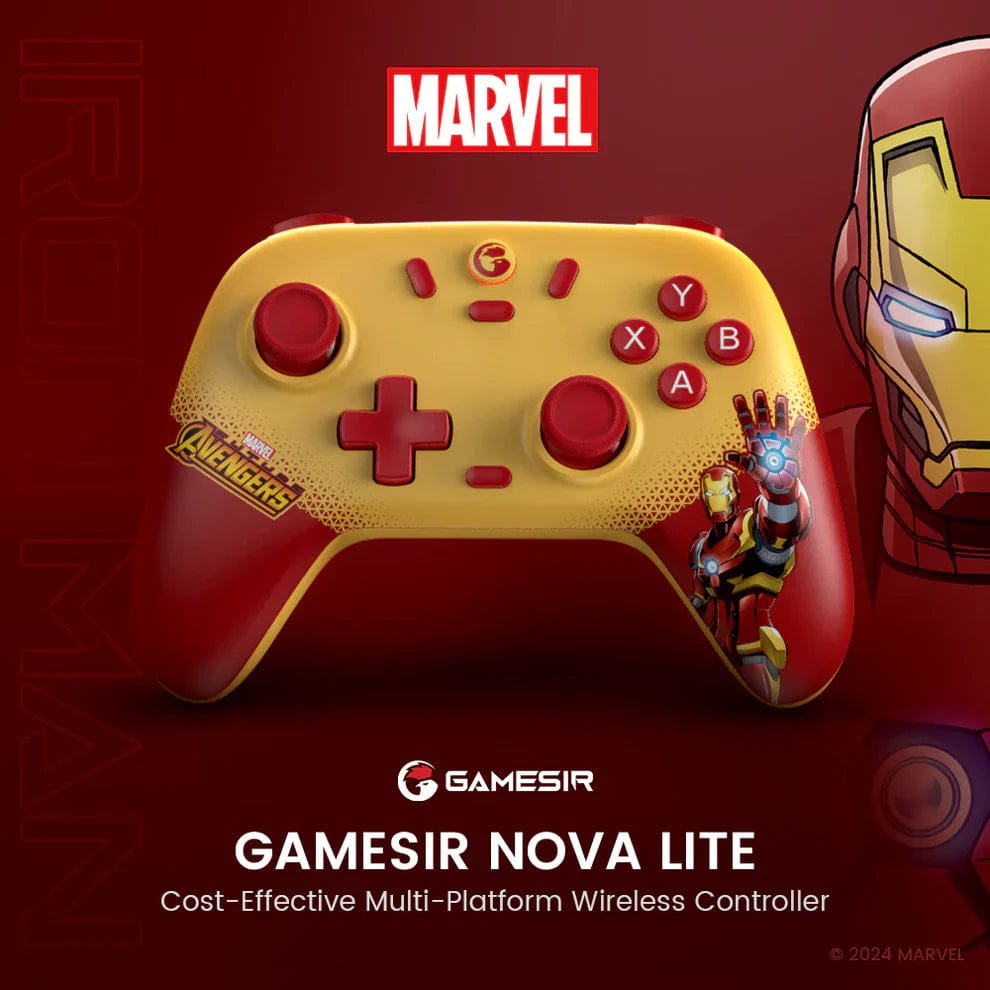 Gamesir Nova Lite Wireless Gaming Controller - Iron Man Edition