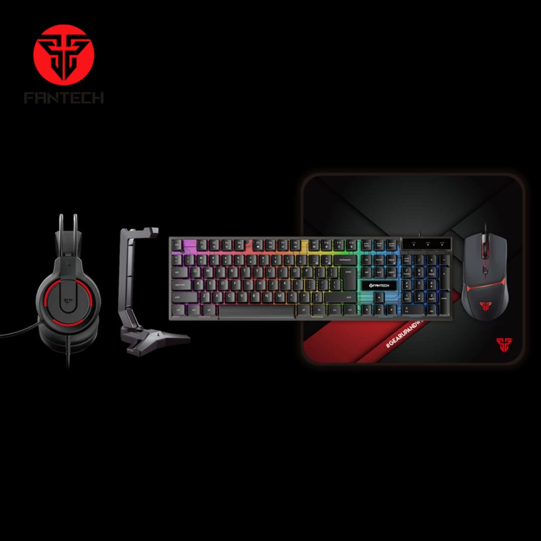 Fantech P51 Power Bundle Gaming Keyboard and Mouse