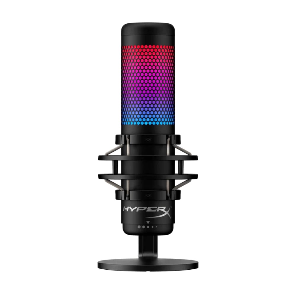 HyperX QuadCast S - USB Microphone with RGB Lighting