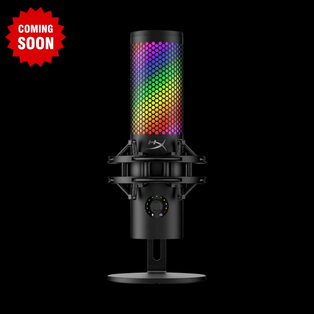 HyperX QuadCast 2 S – USB Microphone with RGB Lighting