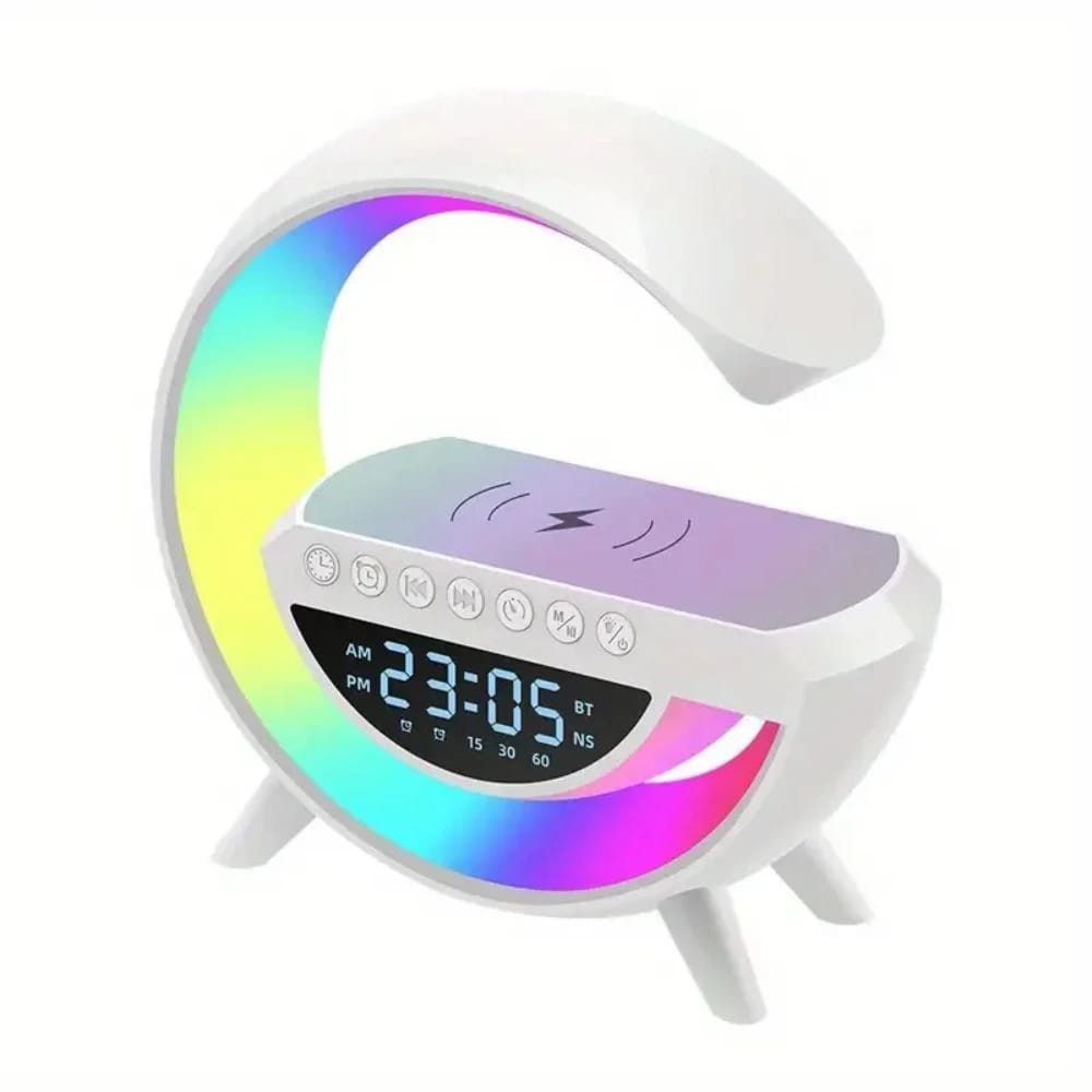 LED RGB Multifunction Speaker with Wireless Charger
