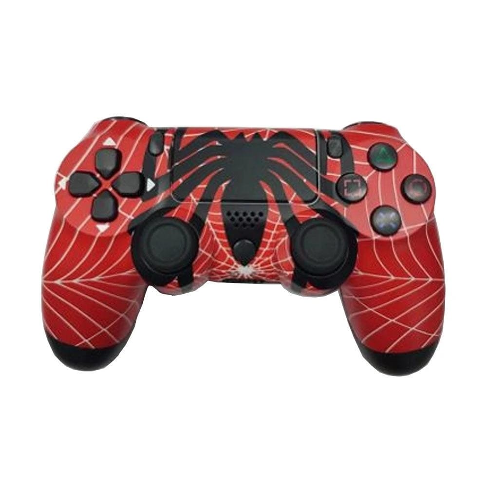 Wireless BT Gamepad for PS4 - Black Spider