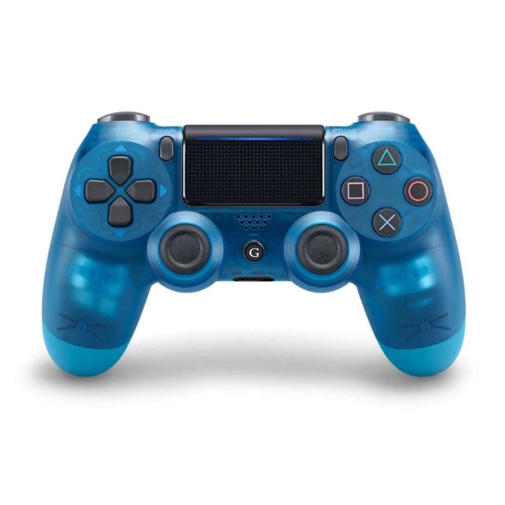Wireless Bluetooth Gamepad for PS4 - Trans Blue